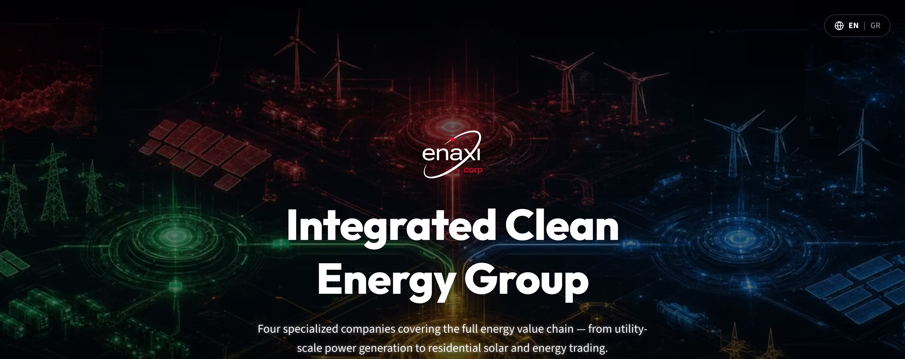 Clean Energy Group Website — hero