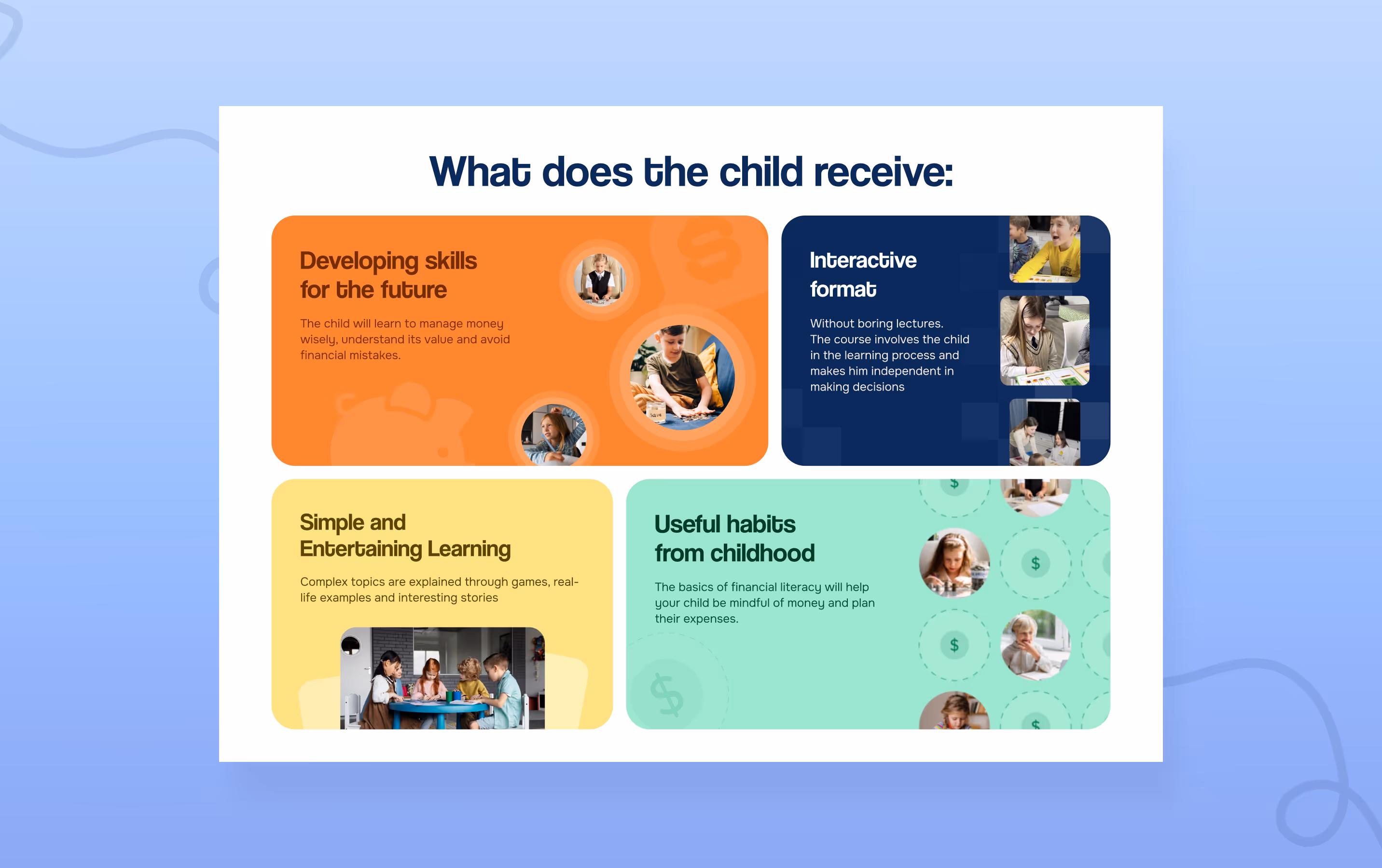 Financial Literacy School Landing Page — screen 9