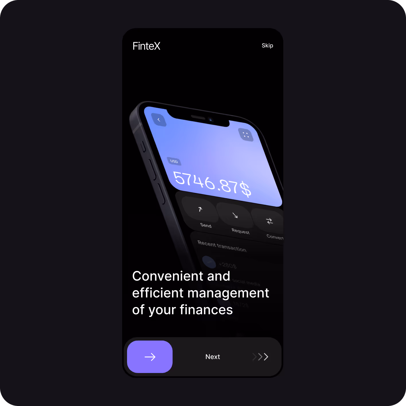 Digital Banking App — screen 3