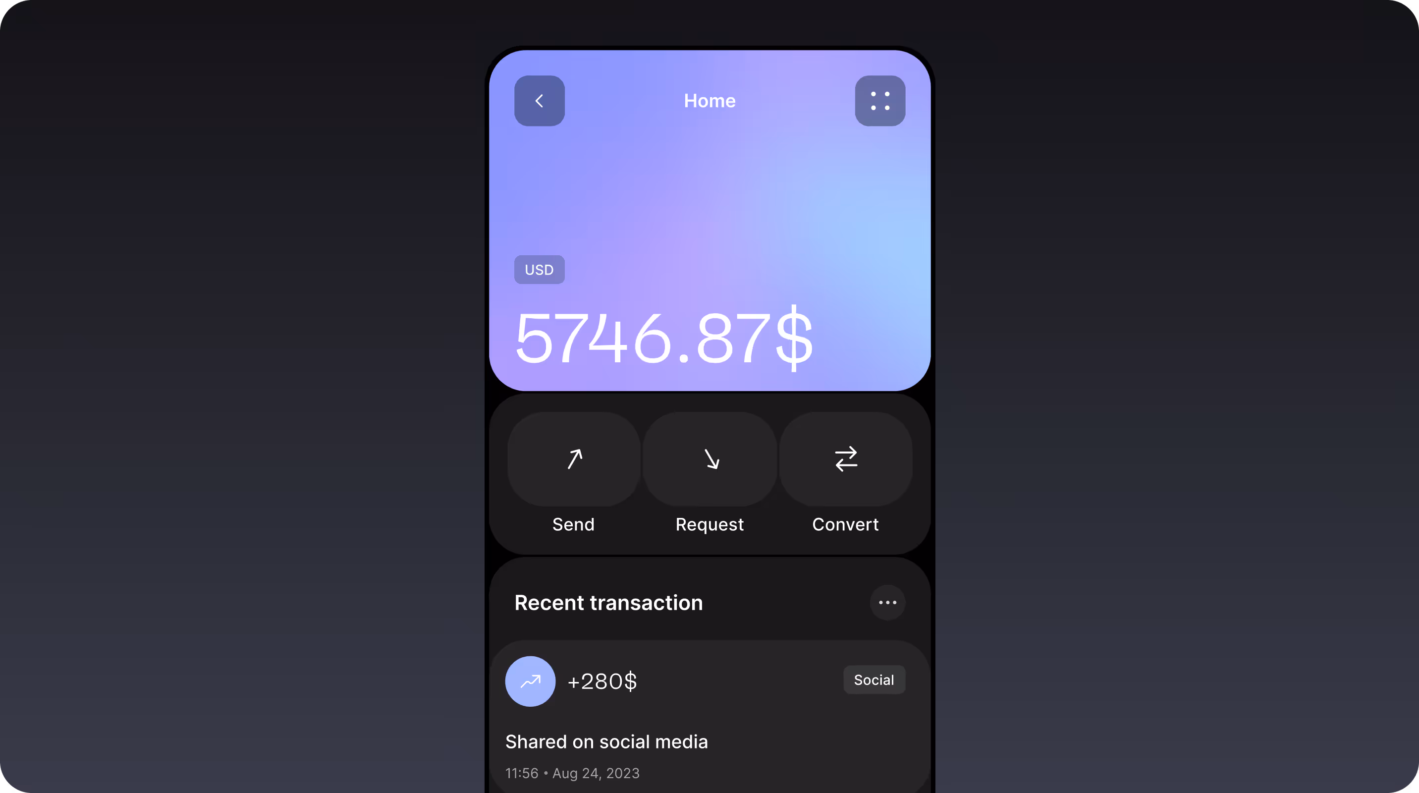 FinteX — Digital Banking App