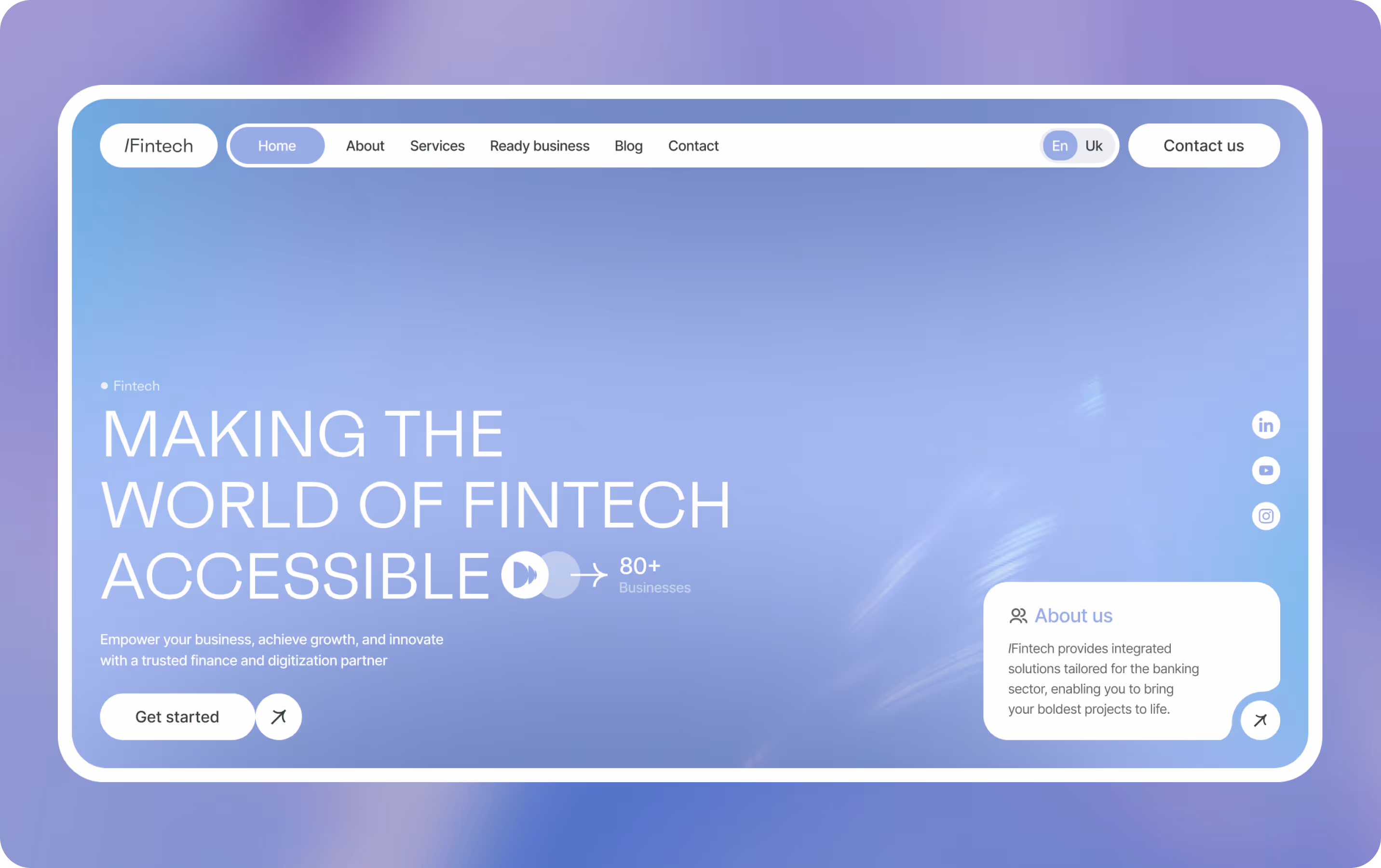 Corporate Website — screen 2