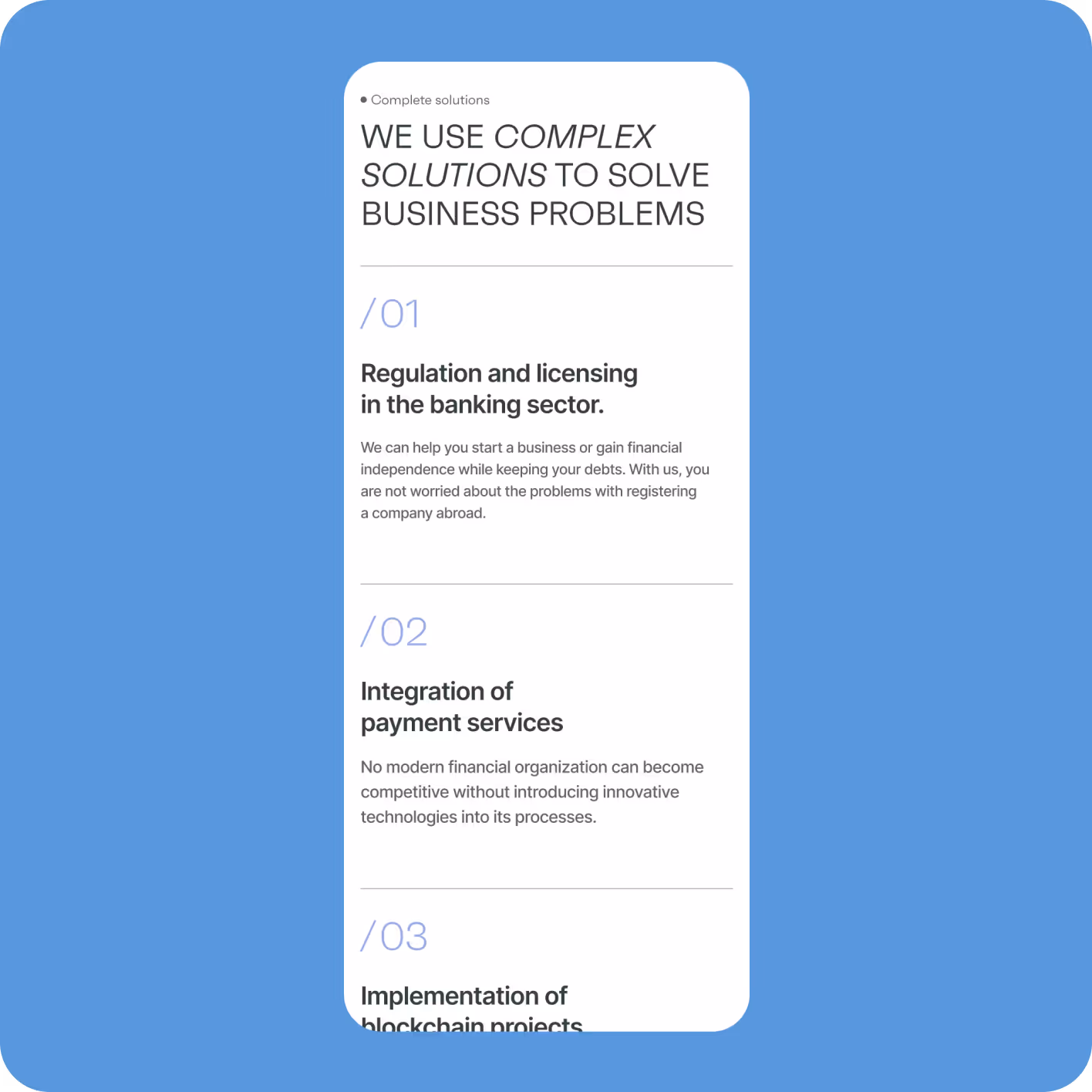 Corporate Website — screen 11