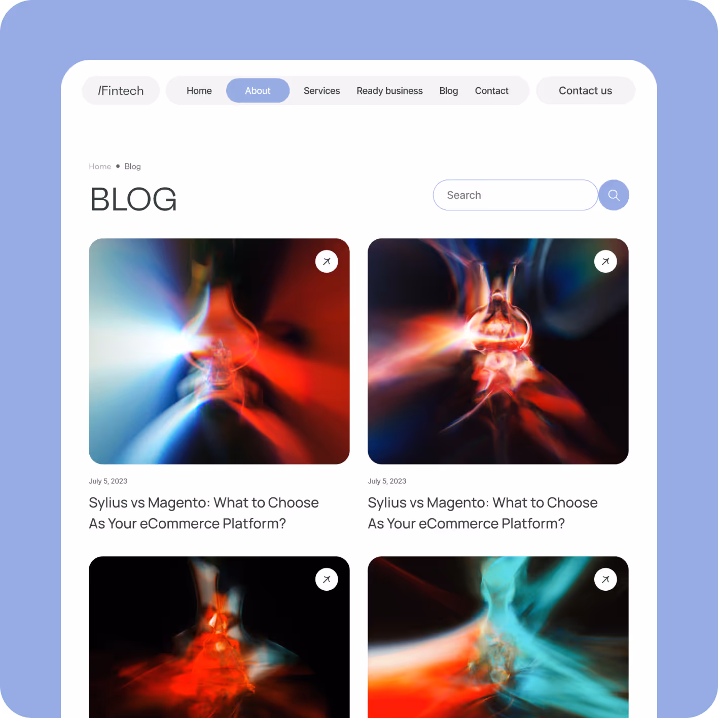Corporate Website — screen 16