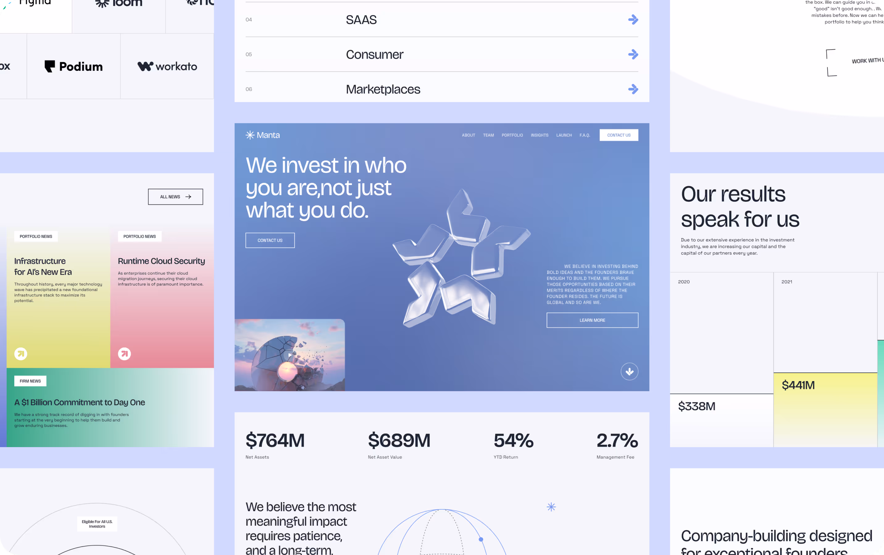 Investment Platform Website — screen 5