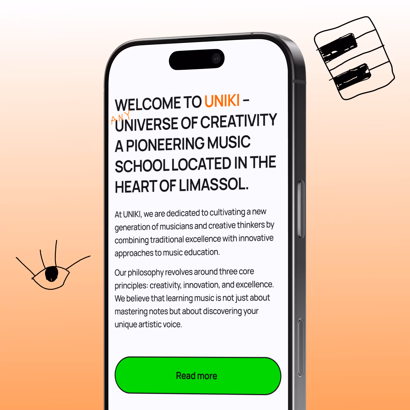 Creative Centre Website — screen 5