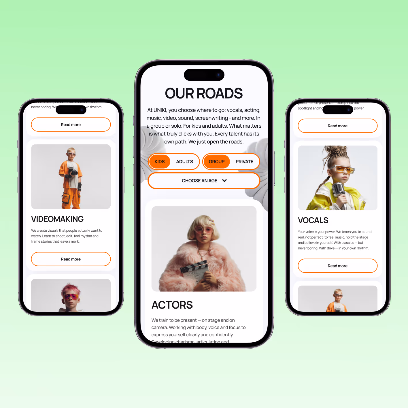 Creative Centre Website — screen 10