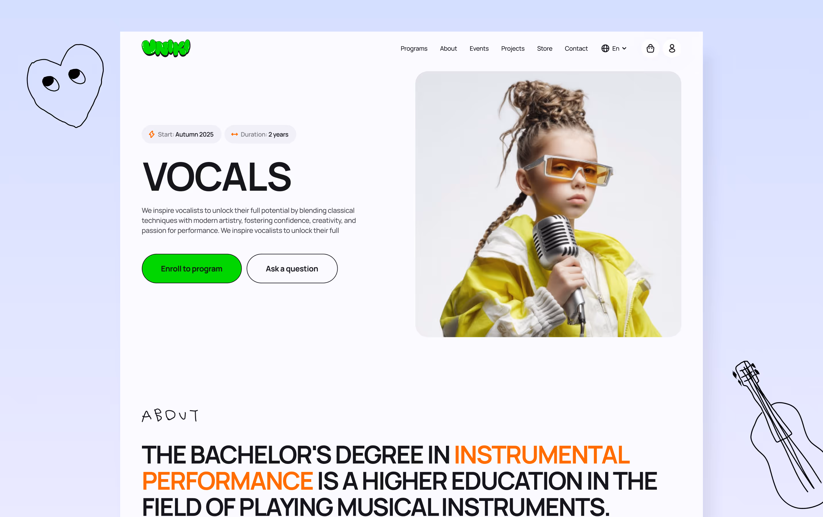 Creative Centre Website — screen 12