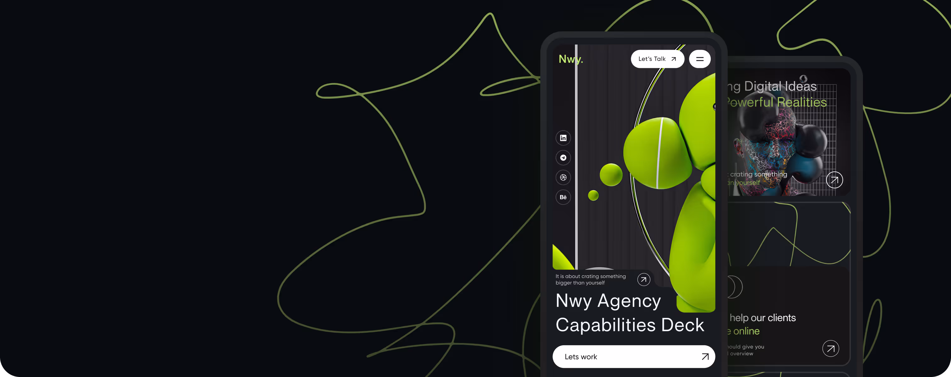 Creative Studio Website — screen 1