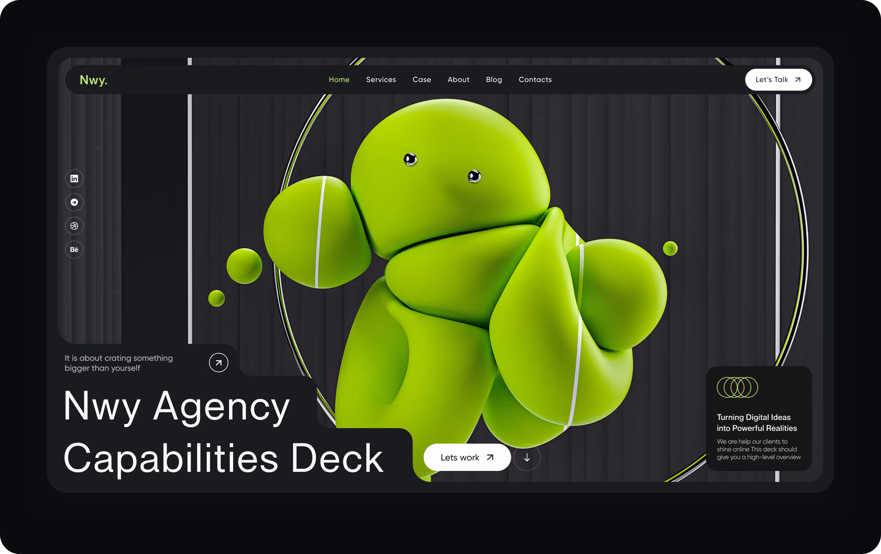 Creative Studio Website — screen 2