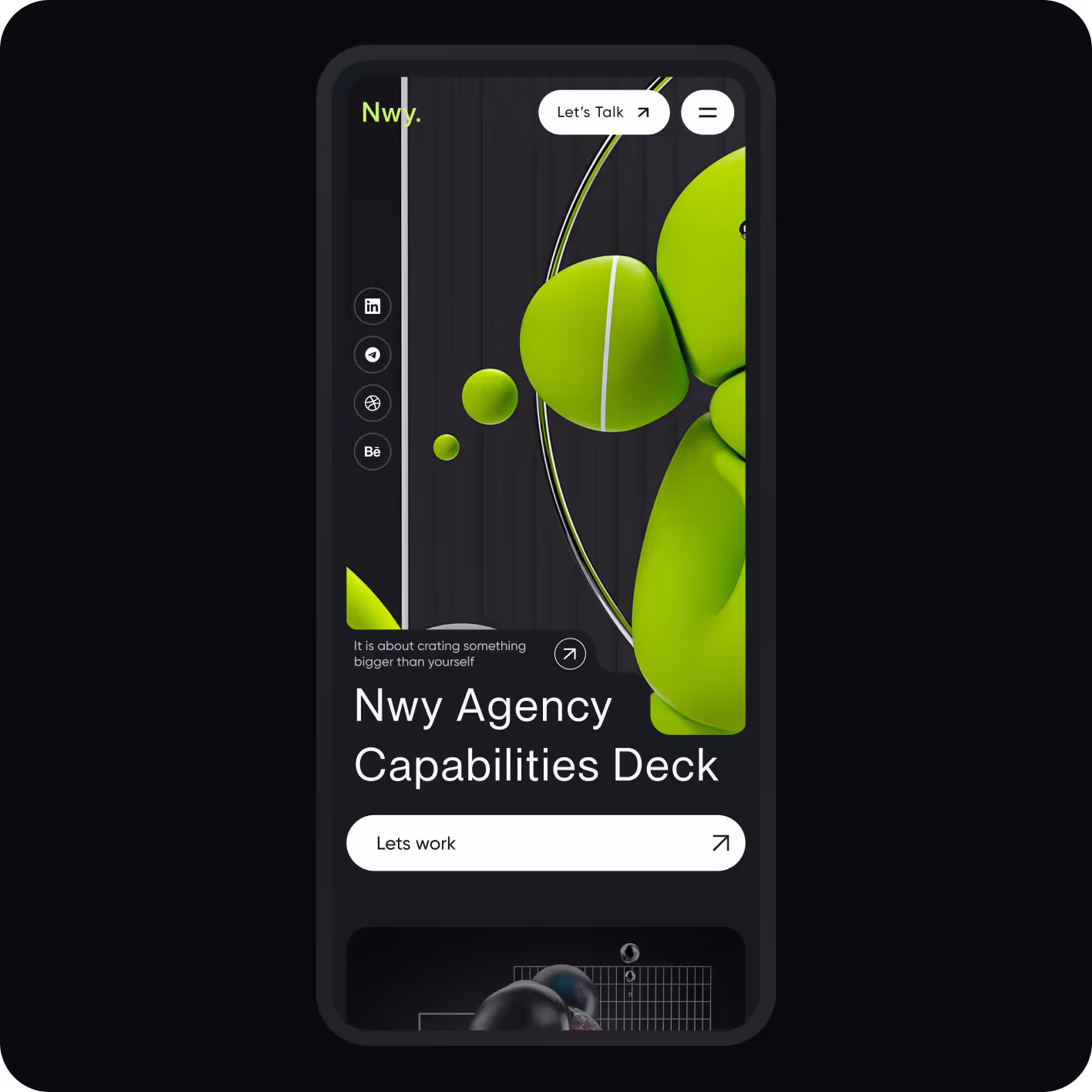 Creative Studio Website — screen 3