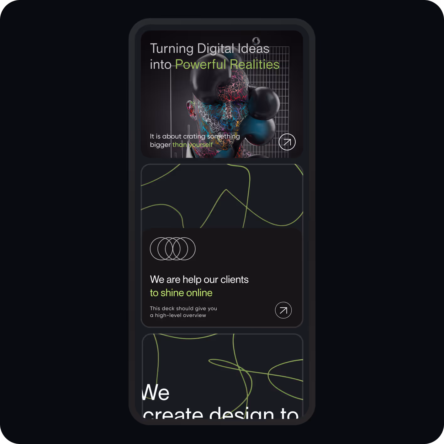 Creative Studio Website — screen 4